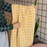 Serviette Visage Pied-de-Poule Vintage