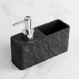 StoneStyle Distributeur de Savon avec Support Éponge