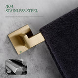 Ensemble d’Accessoires de Salle de Bain ModernSteel – Kit Complet en Acier Inoxydable Brossé