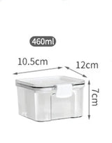 Bocaux Hermétiques Cuisine Style Japonais ClearFresh Premium – Rangement Céréales Grand Format | Anti-Humidité | Organisation Moderne