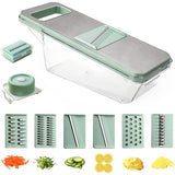 ChefSlice – Coupe-Légumes 6-en-1 avec Lames Interchangeables en Acier Inoxydable
