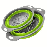 Passoire et Égouttoir Pliable en Silicone – EcoColander