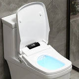 LumiWash SmartBidet – Toilettensitz Intelligent Quadratisch avec Chauffage, Bidet et Ouverture Automatique