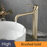 Robinet de Lavabo Diamant Noir – Mitigeur Monocommande Design en Laiton
