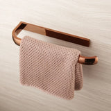 Élégance Rosée Premium – Ensemble d’Accessoires Salle de Bain en Laiton Massif Finition Or Rose