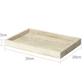 Ensemble de Salle de Bain Travertin Beige