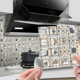 Plaques Murales Auto-adhésives 3D Mosaïque