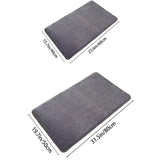 VelouraDry – Tapis de Bain Ultra Absorbant en Velours Corail Antidérapant