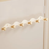 Crochets Muraux en Aluminium – Lot de 6 Porte-Vêtements et Serviettes pour Salle de Bain et Porte