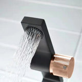 AurumFlow Luxe – Robinet de Lavabo en Or Rose avec Mitigeur Monocommande