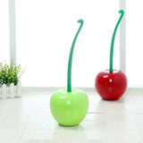 CherryClean Fun – Brosse WC Design Cerise avec Support Décoratif
