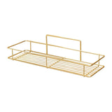 Support Mural pour Gobelets de Bain – Porte-Gobelet Noir et Doré Auto-adhésif pour Salle de Bain