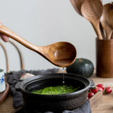 WoodEase – Set de Cuisine en Bois avec Seau de Rangement