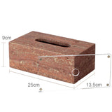 Ensemble de Salle de Bain Travertin Rouge