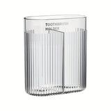 Porte-Brosses à Dents Mural – Organisateur Hygiénique et Gain de Place pour Salle de Bain