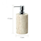 Ensemble de Salle de Bain Travertin Beige