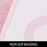 Tapis Tufté Statement Rose – Confort, Style et Originalité pour Salle de Bain et Salon
