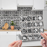 Plaques Murales Auto-adhésives 3D Mosaïque