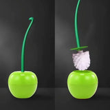 CherryClean Fun – Brosse WC Design Cerise avec Support Décoratif
