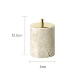 Ensemble de Salle de Bain Travertin Beige