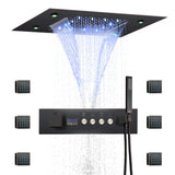 Mitigeur thermostatique de douche avec affichage LED