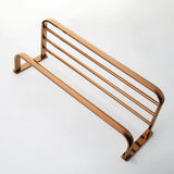 Élégance Rosée Premium – Ensemble d’Accessoires Salle de Bain en Laiton Massif Finition Or Rose