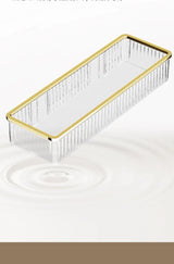CrystalCorner – Étagère d’Angle Auto-Adhésive en Acrylique pour Salle de Bain