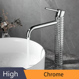 Robinet de Lavabo Diamant Noir – Mitigeur Monocommande Design en Laiton