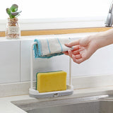 AquaDry – Support Amovible pour Éponge et Chiffon (Cuisine & Salle de Bain)