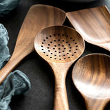WoodEase – Set de Cuisine en Bois avec Seau de Rangement