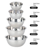 NestSteel – Set de Bols en Acier Inoxydable Empilables pour Cuisine, Camping & Outdoor