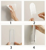 CleanHold – Support Mural pour Brosse à Dents Électrique sans Perçage