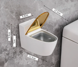 Cendrier Mural Compact – Hygiénique et Pratique pour Salle de Bain, Toilettes et Bureau