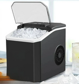Machine à Glaçons Compacte Automatique – Fabrication Rapide de Glace | Refroidissement en 6 Minutes | Appareil Portable Cuisine