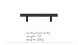 Poignée T-Bar -LineaBrass – Laiton Massif, Extra Longue et Design Moderne