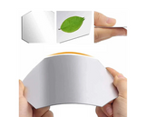 MiroHexa – Set de 45 Autocollants Muraux Miroir Hexagonaux en Acrylique pour Décoration DIY