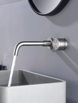 Auréa Robinet Mural Minimaliste pour Lavabo