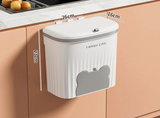 Poubelle Murale Compacte Anti-Odeurs – 8.5L / 12L