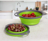 Passoire et Égouttoir Pliable en Silicone – EcoColander