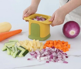 VeggiePro – Coupe-Légumes Multifonction et Découpe-Frites à Pression