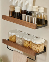 Étagère Murale de Cuisine sans Perçage