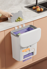 Poubelle Murale Compacte Anti-Odeurs – 8.5L / 12L