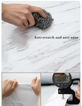 Film Adhésif Décoratif Effet Marbre – Revêtement Autocollant Imperméable Cuisine & Salle de Bain