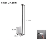 SilverHold – Porte-Papier Toilette Auto-Adhésif en Acier Inoxydable (Allongé & Sans Perçage)