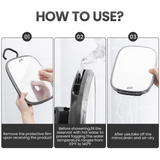 MirrorPro Clear – Miroir anti-buée pour douche et voyage