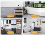 Stickers Muraux 3D Effet Carrelage Marbre