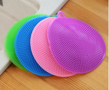 ScrubFlex Duo – Brosse Vaisselle en Silicone &amp; Éponge Multifonction Hygiénique