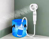 AquaFlex Smart – Douche Portable Rechargeable avec Pompe et Contrôle Digital