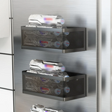 Étagère Magnétique Latérale pour Réfrigérateur – Rangement Pratique et Gain de Place