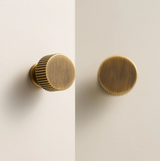 Boutons de Meuble en Laiton Massif